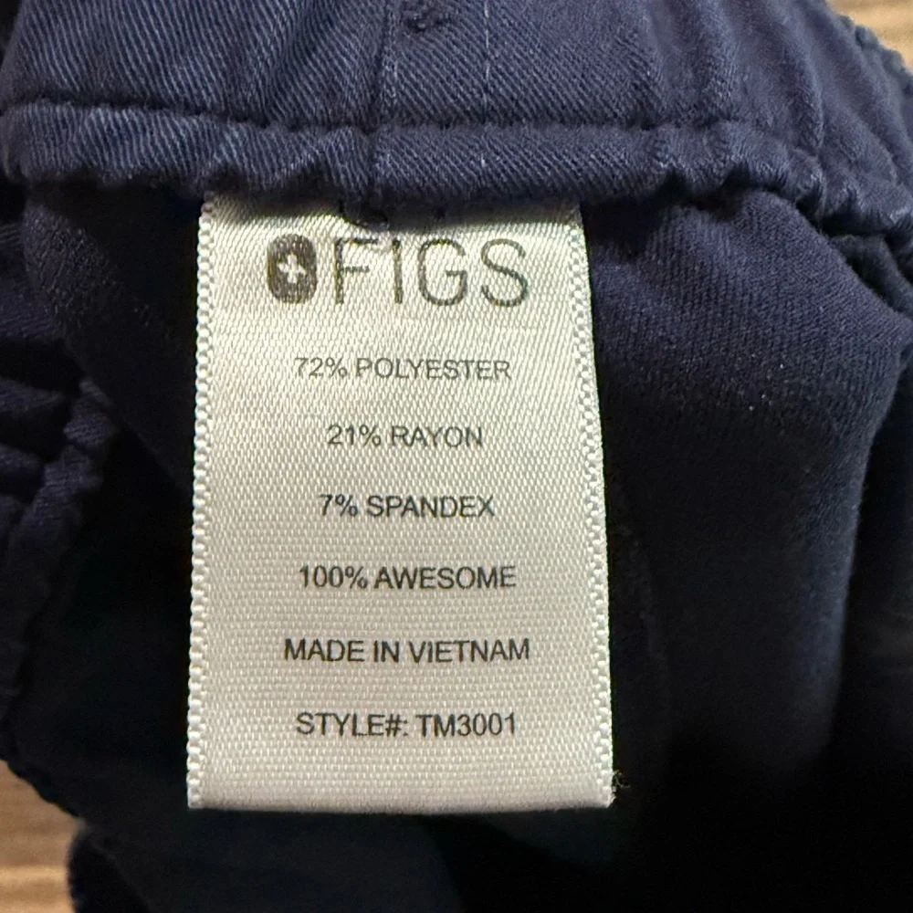 Figs Scrub Pants Medium Navy